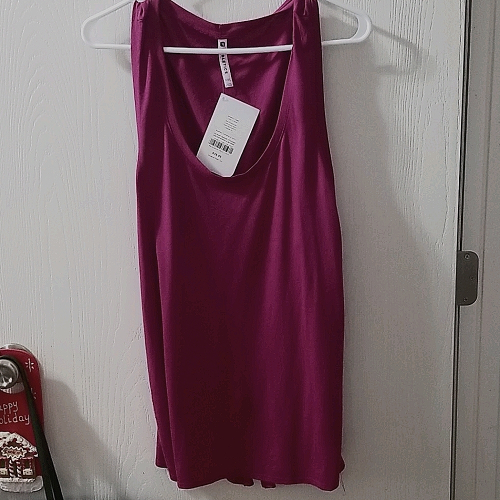 Fabletics Mariela Take a Bow open back tank sz XXL